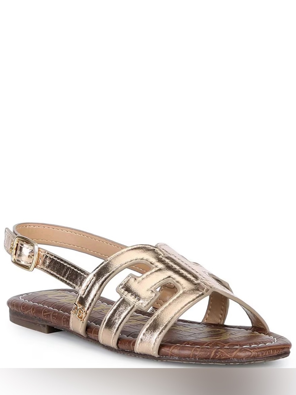 Sam Edelman Sling Back Rose Gold Sandal with Buckle (girls size 13)